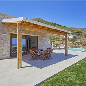 3 bedroom villa with pool near Scopollo, sleeps 6